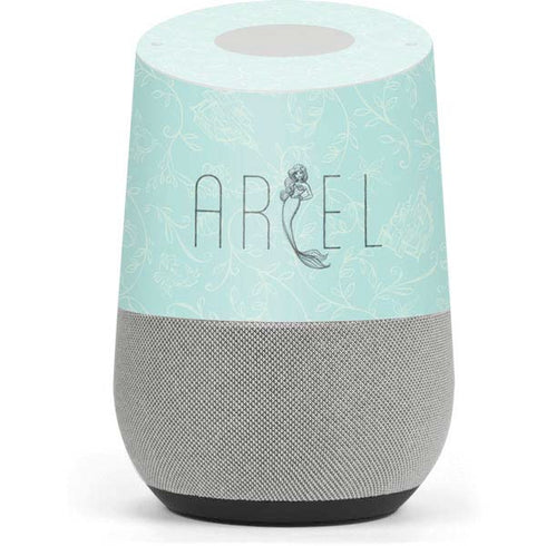 Disney The Little Mermaid Ariel Daydreamer Art Google Home Skin