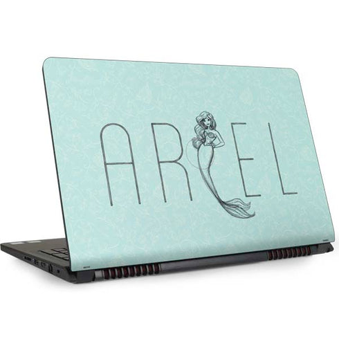 Disney The Little Mermaid Ariel Daydreamer Art Dell Inspiron Skin