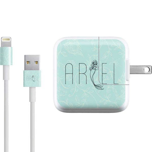 Disney The Little Mermaid Ariel Daydreamer Art iPad Charger (10W USB) Skin