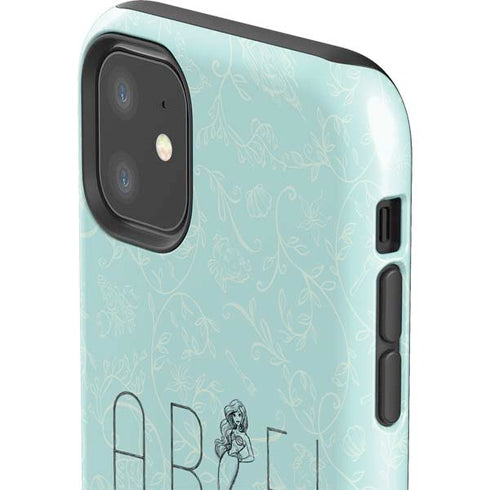 Disney The Little Mermaid Ariel Daydreamer Art iPhone 11 Impact Case
