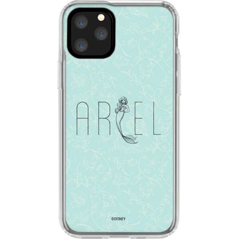 Disney The Little Mermaid Ariel Daydreamer Art iPhone 11 Pro Clear Case