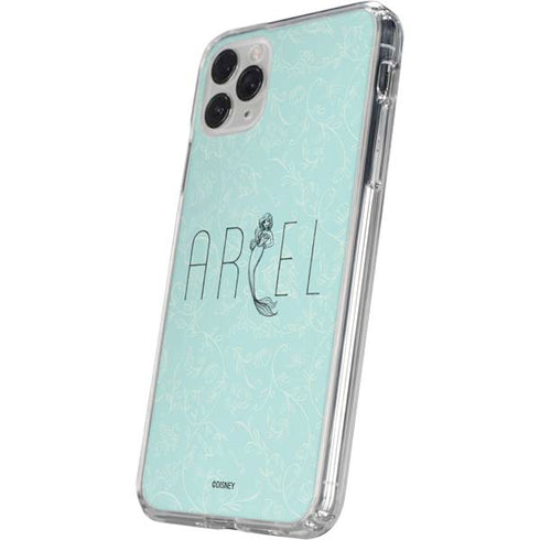 Disney The Little Mermaid Ariel Daydreamer Art iPhone 11 Pro Clear Case