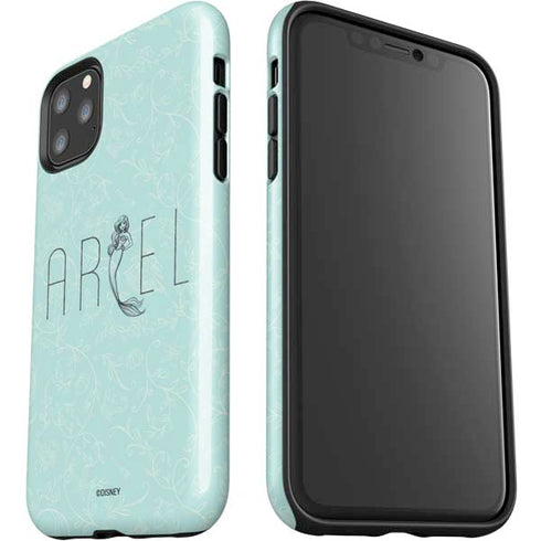 Disney The Little Mermaid Ariel Daydreamer Art iPhone 11 Pro Max Impact Case