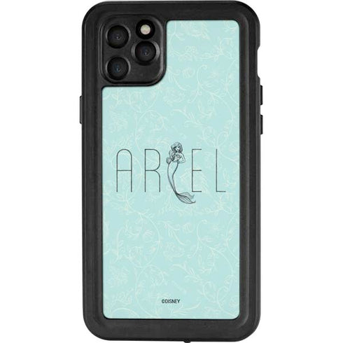 Disney The Little Mermaid Ariel Daydreamer Art iPhone 11 Pro Max Waterproof Case