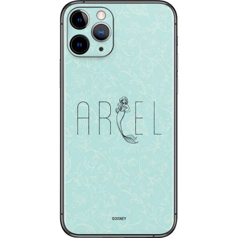 Disney The Little Mermaid Ariel Daydreamer Art iPhone 11 Pro Skin