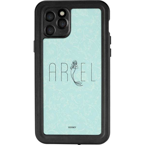 Disney The Little Mermaid Ariel Daydreamer Art iPhone 11 Pro Waterproof Case