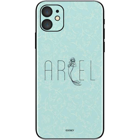 Disney The Little Mermaid Ariel Daydreamer Art iPhone 11 Skin