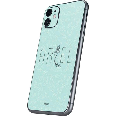 Disney The Little Mermaid Ariel Daydreamer Art iPhone 11 Skin