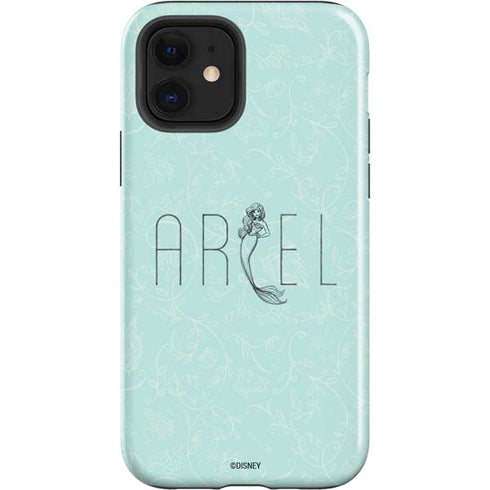 Disney The Little Mermaid Ariel Daydreamer Art iPhone 12 Impact Case