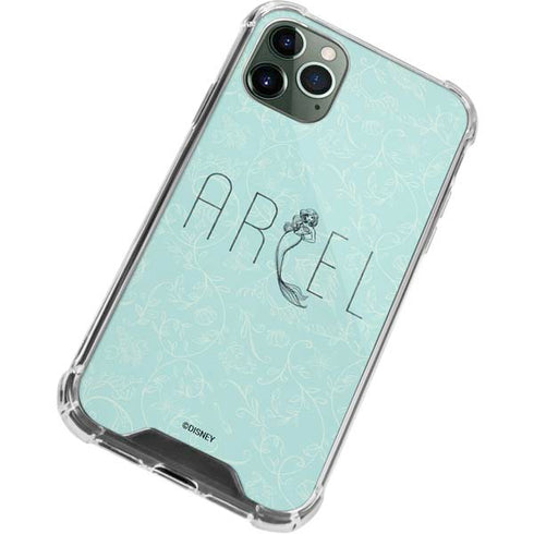 Disney The Little Mermaid Ariel Daydreamer Art iPhone 12 Pro Clear Case