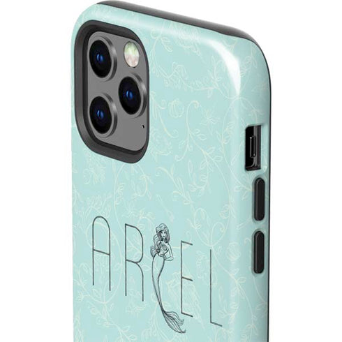 Disney The Little Mermaid Ariel Daydreamer Art iPhone 12 Pro Max Impact Case