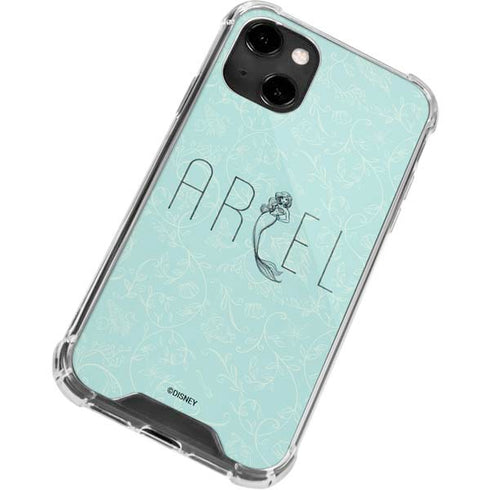 Disney The Little Mermaid Ariel Daydreamer Art iPhone 13 Clear Case