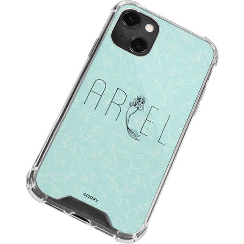 Disney The Little Mermaid Ariel Daydreamer Art iPhone 14 Plus Clear Case