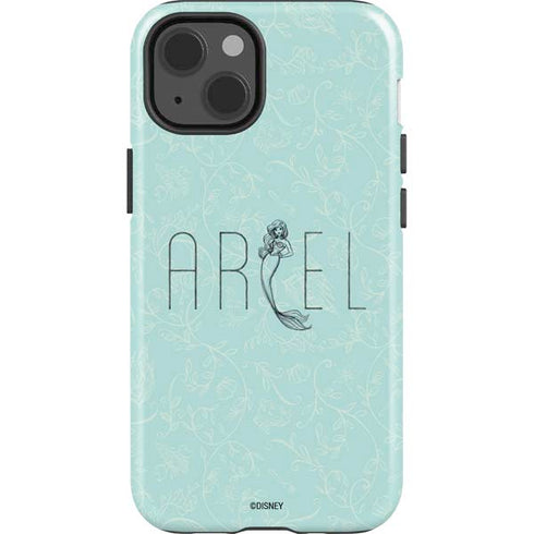 Disney The Little Mermaid Ariel Daydreamer Art iPhone 15 Impact Case