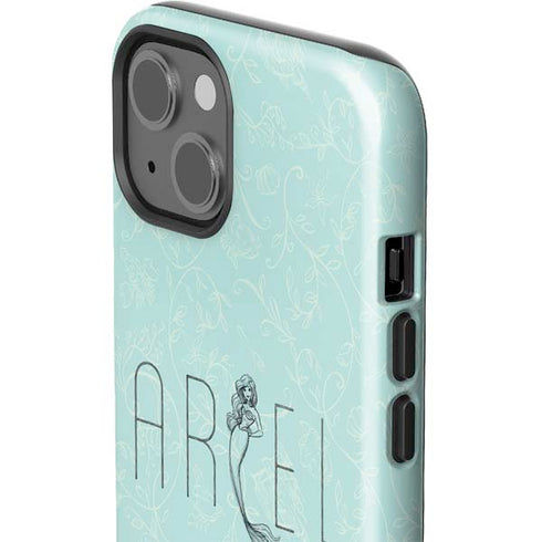 Disney The Little Mermaid Ariel Daydreamer Art iPhone 15 Impact Case