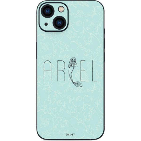 Disney The Little Mermaid Ariel Daydreamer Art iPhone 14 Plus Skin