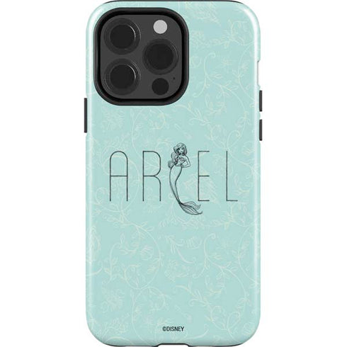 Disney The Little Mermaid Ariel Daydreamer Art iPhone 15 Pro Impact Case