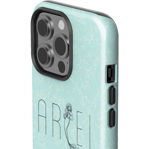 Disney The Little Mermaid Ariel Daydreamer Art iPhone 14 Pro Impact Case