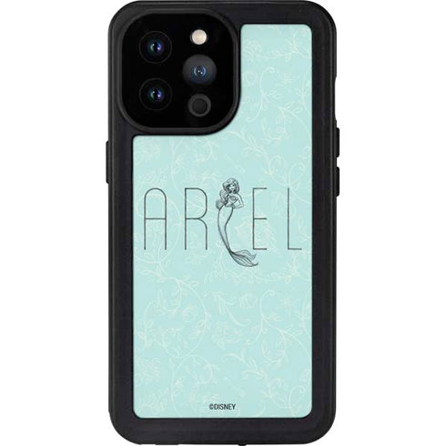 Disney The Little Mermaid Ariel Daydreamer Art iPhone 14 Pro Max Waterproof Case