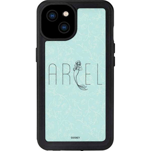 Disney The Little Mermaid Ariel Daydreamer Art iPhone 15 Plus Waterproof Case