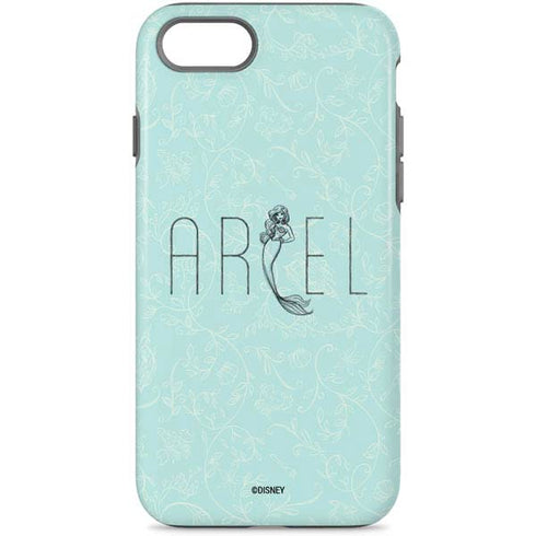 Disney The Little Mermaid Ariel Daydreamer Art iPhone 8 Pro Case