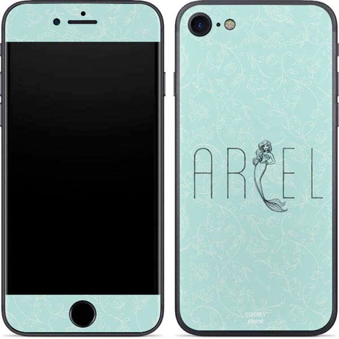 Disney The Little Mermaid Ariel Daydreamer Art iPhone 8 Skin
