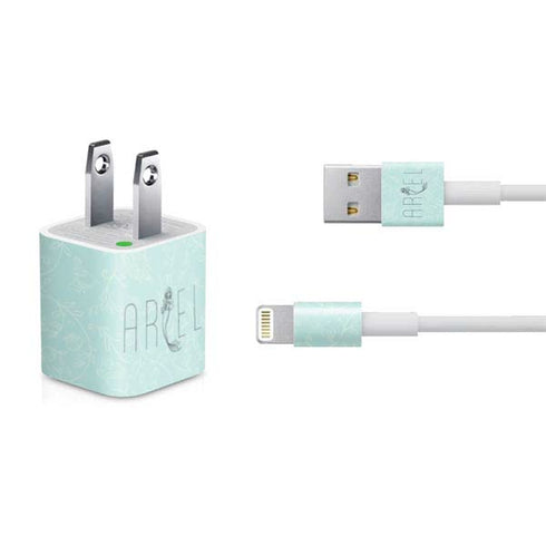 Disney The Little Mermaid Ariel Daydreamer Art iPhone Charger (5W USB) Skin