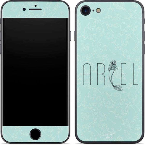 Disney The Little Mermaid Ariel Daydreamer Art iPhone SE (2nd & 3rd Gen) Skin