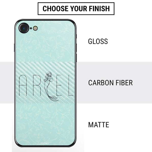 Disney The Little Mermaid Ariel Daydreamer Art iPhone SE (2nd & 3rd Gen) Skin