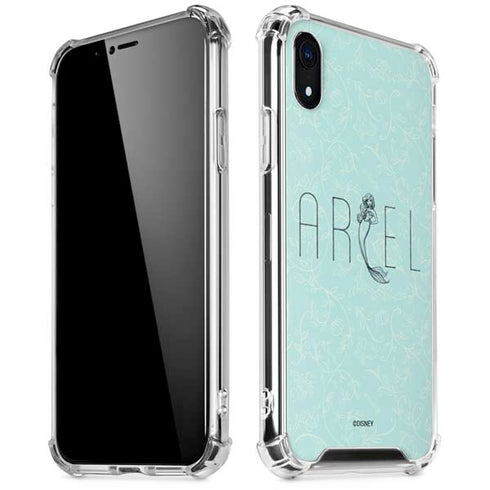 Disney The Little Mermaid Ariel Daydreamer Art iPhone XR Clear Case