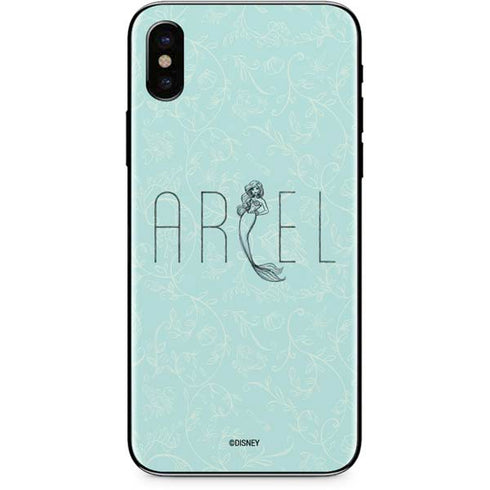 Disney The Little Mermaid Ariel Daydreamer Art iPhone XS Max Skin