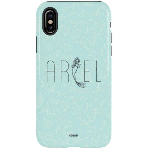 Disney The Little Mermaid Ariel Daydreamer Art iPhone XS Pro Case