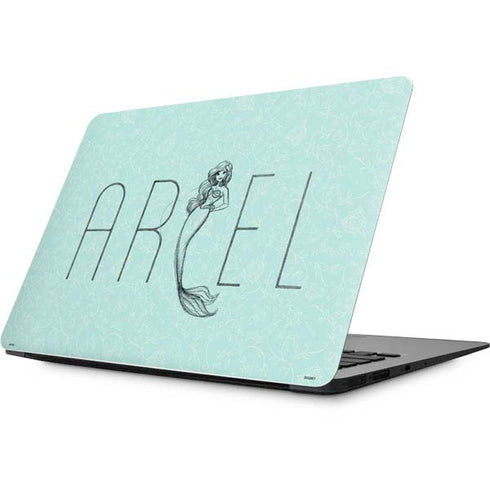 Disney The Little Mermaid Ariel Daydreamer Art Apple MacBook Skin