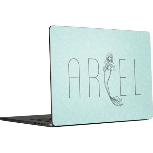 Disney The Little Mermaid Ariel Daydreamer Art MacBook Air 15 in (2023) Skin