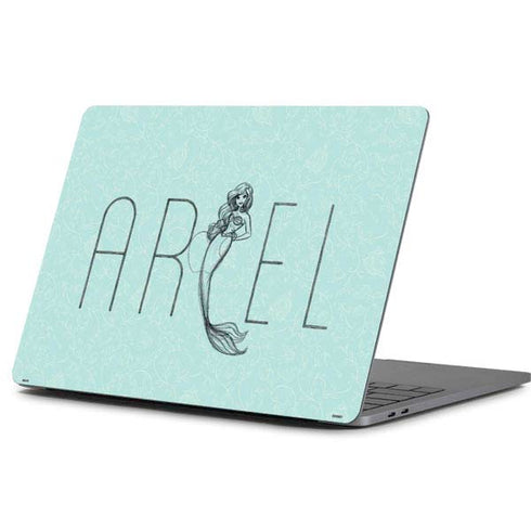 Disney The Little Mermaid Ariel Daydreamer Art Apple MacBook Pro 13-inch Skin