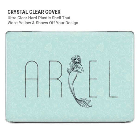 Disney The Little Mermaid Ariel Daydreamer Art MacBook Pro 15in (2016-19) Case plus Skin