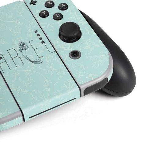 Disney The Little Mermaid Ariel Daydreamer Art Nintendo Switch OLED (2021) Skin