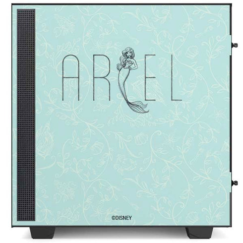 Disney The Little Mermaid Ariel Daydreamer Art NZXT H510 Compact ATX Mid-Tower Case Skin