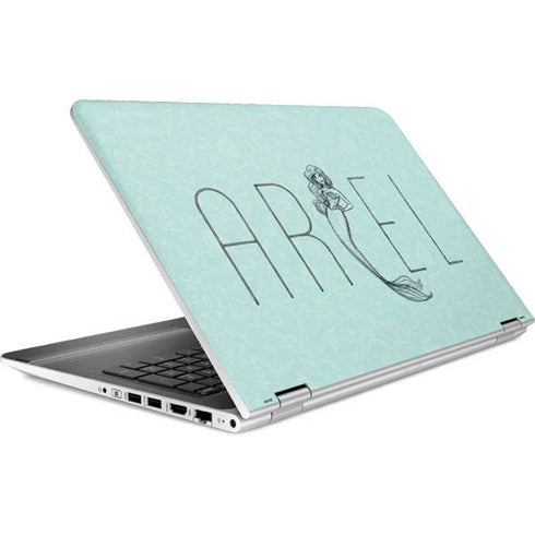 Disney The Little Mermaid Ariel Daydreamer Art HP Pavilion Skin