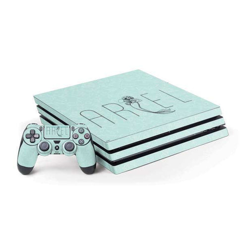 Disney The Little Mermaid Ariel Daydreamer Art PS4 Pro Bundle Skin