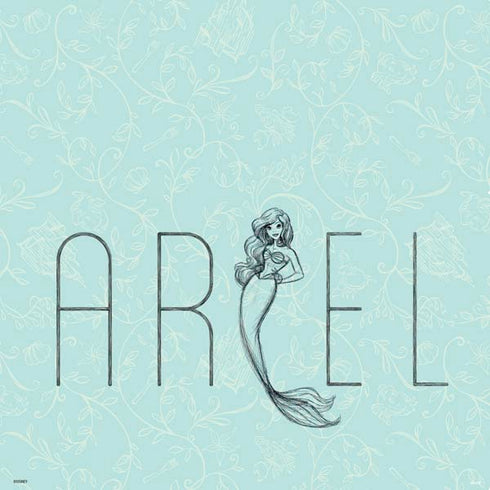 Disney The Little Mermaid Ariel Daydreamer Art PS4 Slim Bundle Skin