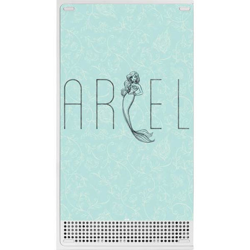 Disney The Little Mermaid Ariel Daydreamer Art Xbox Series S Console Skin