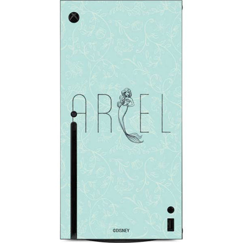 Disney The Little Mermaid Ariel Daydreamer Art Xbox Series X Console Skin