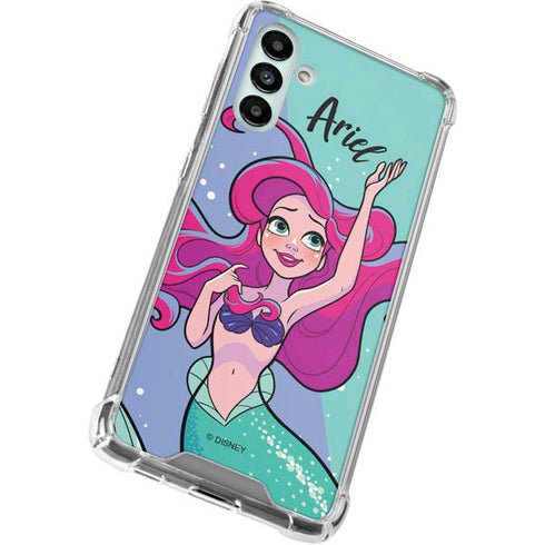 Disney Princess Ariel Art Galaxy A13 5G Clear Case