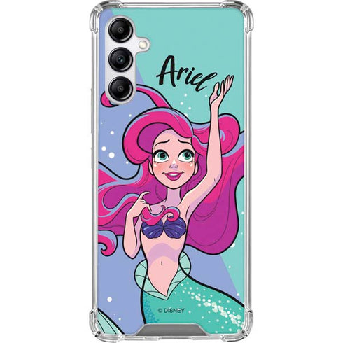 Disney Ariel Galaxy A15 5G Clear Case