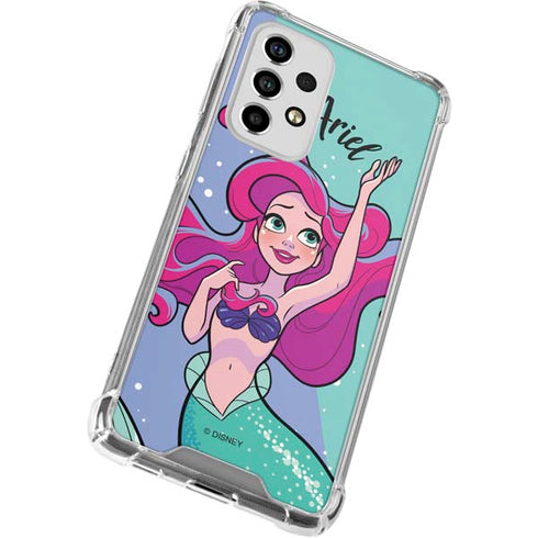 Disney Princess Ariel Art Galaxy A53 5G Clear Case