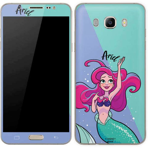 Disney Princess Ariel Art Galaxy J7 Skin