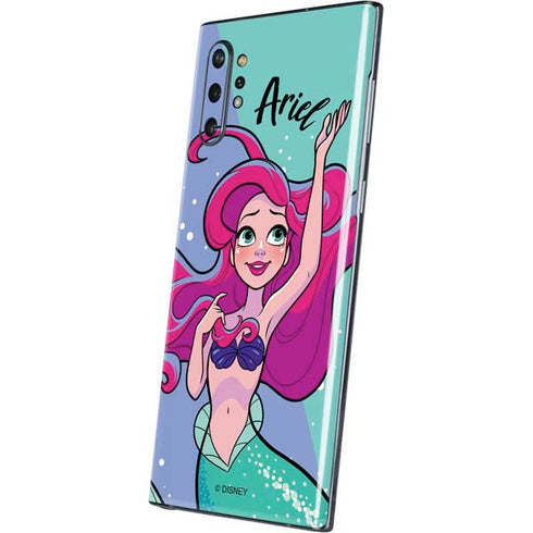Disney Princess Ariel Art Galaxy Note 10 Plus Skin
