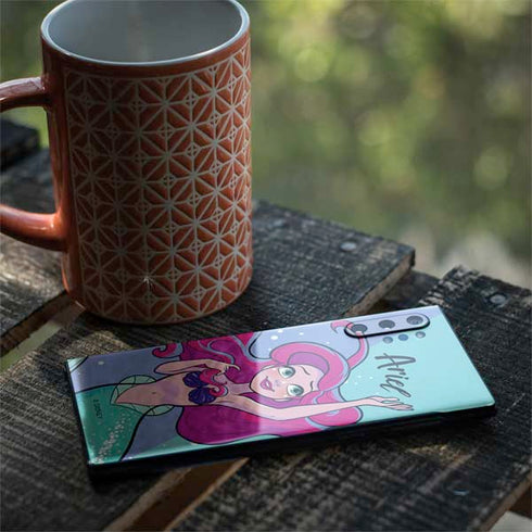 Disney Princess Ariel Art Galaxy Note 10 Plus Skin