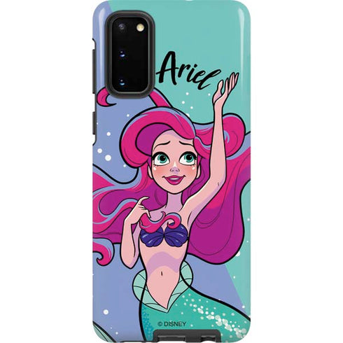 Disney Princess Ariel Art Galaxy S20 Pro Case